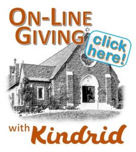 On-Line Giving Link via KindridGiving.com